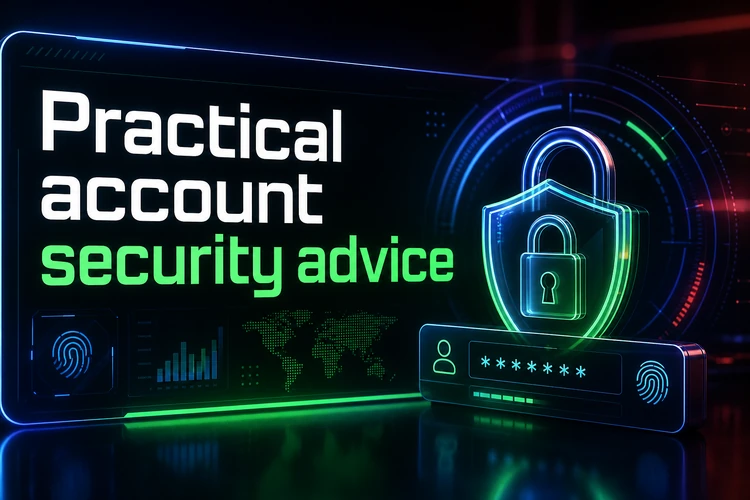 Practical account security advice